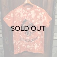 {PARADOX} "Indian cat" DYE S/S T-SHIRTS / ORANGE / (M)