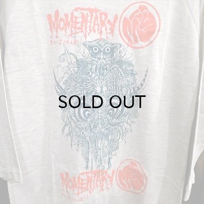 画像2: {MOMENTARY PSYCHO ART} "Eternal Forest" 3/4 T-SHIRTS / OATMEAL / L,XL