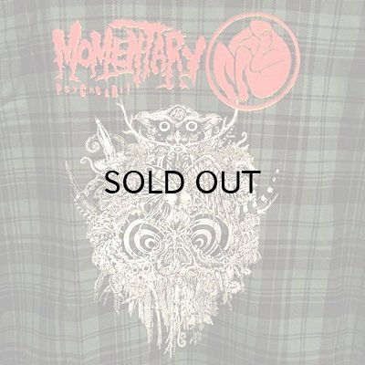 画像12: {MOMENTARY PSYCHO ART} "Eternal Forest" CHECK NEL SHIRT / (M)