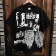 画像1: {MOMENTARY PSYCHO ART} "BLACKWHITE" MULTI S/S T-SHIRTS / BLACK / (L) (1)