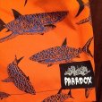 画像2: {PARADOX × NO MAD NUMSKULL} ORIGINAL PATTERN SHORT PANTS / "SHARK" / ORANGE×BLUE (2)