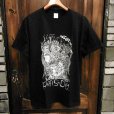 画像1: {MOMENTARY PSYCHO ART} "RAFFISH DOG" T-SHIRTS / BLACK / (L) (1)