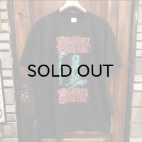 {MOMENTARY PSYCHO ART} "HALLUCINATION" T-SHIRTS / BLACK / (XL)