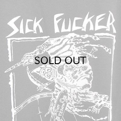 画像2: {MOMENTARY PSYCHO ART} "SICK FUCKER" T-SHIRTS / SUMIKURO / (L)