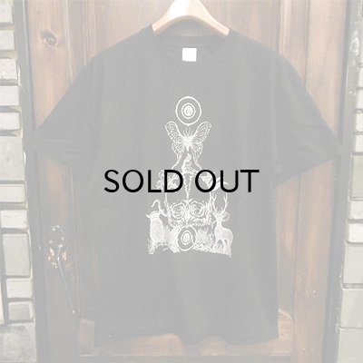 画像1: {MOMENTARY PSYCHO ART} "Letter From The North" T-SHIRTS / BLACK / (L)