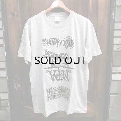 画像1: {MOMENTARY PSYCHO ART} "LOGO" T-SHIRTS / GRAY / (L)