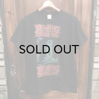 {MOMENTARY PSYCHO ART} "HALLUCINATION" T-SHIRTS / BLACK / (M)