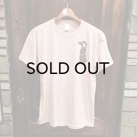 {MOMENTARY PSYCHO ART} "Rabbit" T-SHIRTS / PINK