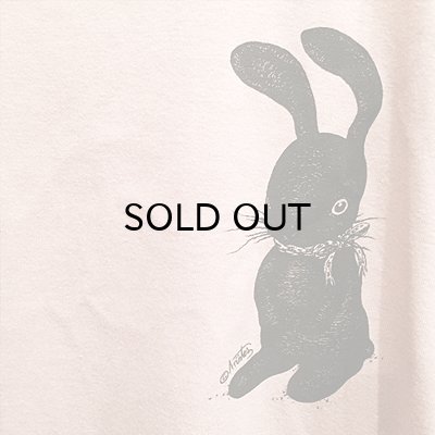 画像3: {MOMENTARY PSYCHO ART} "Rabbit" T-SHIRTS / PINK