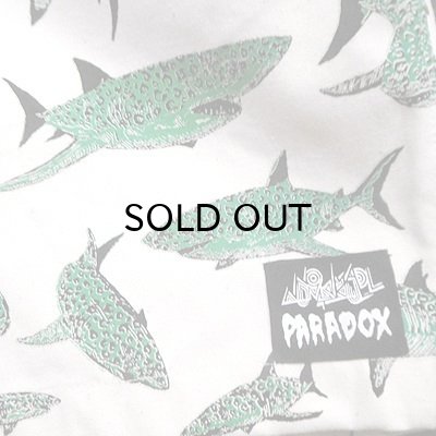 画像4: {PARADOX × NO MAD NUMSKULL} ORIGINAL PATTERN SHORT PANTS / "SHARK" / (M)