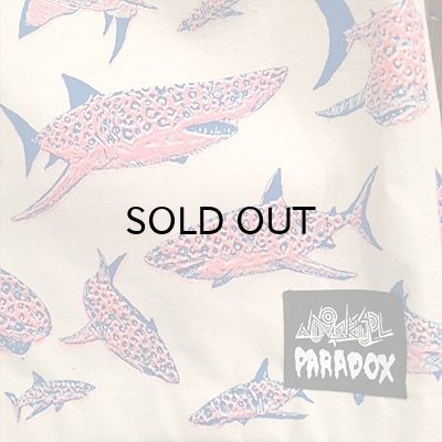 画像4: {PARADOX × NO MAD NUMSKULL} ORIGINAL PATTERN SHORT PANTS / "SHARK" / (L)