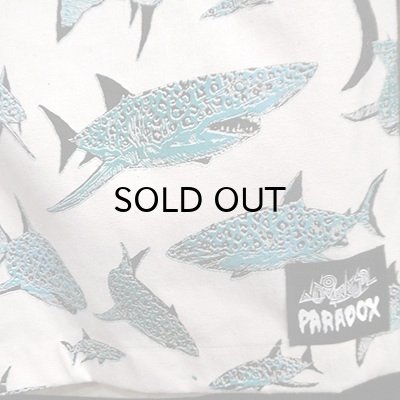 画像10: {PARADOX × NO MAD NUMSKULL} ORIGINAL PATTERN SHORT PANTS / "SHARK" / (L)