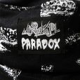 画像4: {PARADOX × NO MAD NUMSKULL} ORIGINAL PATTERN BUCKET HAT / "SHARK" / BLACK (4)