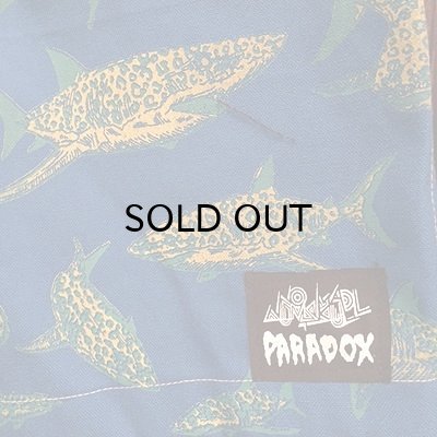 画像7: {PARADOX × NO MAD NUMSKULL} ORIGINAL PATTERN SHORT PANTS / "SHARK" / (M)