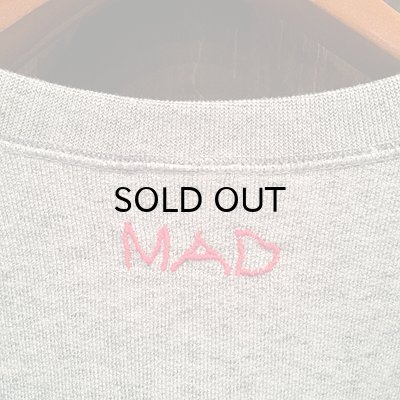 画像2: {NO MAD NUMSKULL}  "ONE OFF" CREW NECK S/S SWEAT / L / GRAY