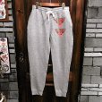 画像1: {NO MAD NUMSKULL} "TRIANGLE" SWEAT PANTS / GRAY / L (1)