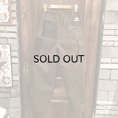 画像2: {NO MAD NUMSKULL} CARGO LONG PANTS / "MONROE" / BROWN