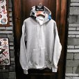 画像2: {NO MAD NUMSKULL}  "WAPPEN HOOD" ZIP SWEAT PARKA / GRAY / M (2)