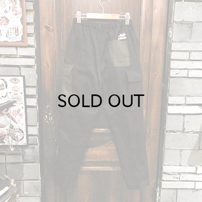 画像2: {NO MAD NUMSKULL} CARGO LONG PANTS / BLACK / (S)