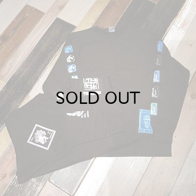 画像6: {NO MAD NUMSKULL}  "WAPPEN" CREW NECK SWEAT / BLACK / L,XL