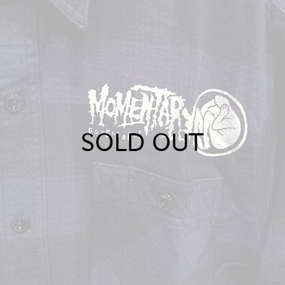 画像12: {MOMENTARY PSYCHO ART} "RAFFISH DOG" CHECK NEL SHIRT