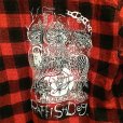 画像9: {MOMENTARY PSYCHO ART} "RAFFISH DOG" CHECK NEL SHIRT