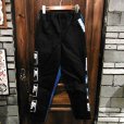 画像1: {NO MAD NUMSKULL} ORIGINAL PATTERN LONG PANTS / "WAPPEN" / BLACK×BLUE / (S) (1)