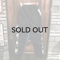 {NO MAD NUMSKULL} ORIGINAL PATTERN LONG PANTS / "WAPPEN" / BLACK×BLUE / (S)