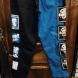 画像3: {NO MAD NUMSKULL} ORIGINAL PATTERN LONG PANTS / "WAPPEN" / BLACK×BLUE / (S) (3)