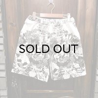 {NO MAD NUMSKULL} ORIGINAL PATTERN SHORT PANTS / "IMAGE" / L