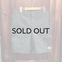 {NO MAD NUMSKULL} ORIGINAL PATTERN SHORT PANTS / "DENIM"