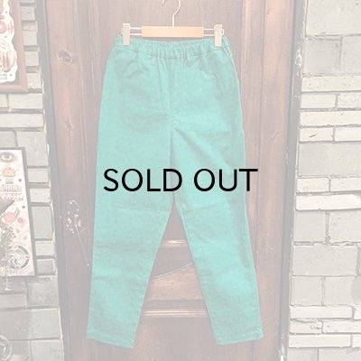 画像1: {NO MAD NUMSKULL} ORIGINAL PATTERN LONG PANTS / "GAZE" / GREEN / (S)