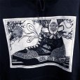 画像2: {NO MAD NUMSKULL}  "GAZE" P/O SWEAT PARKA / NAVY / M (2)