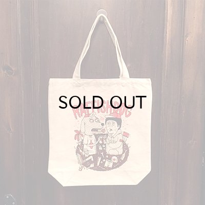 画像1: {TM PAINT × RAFFISH DOG} "TM PAINT ART SHOW" TOTE BAG