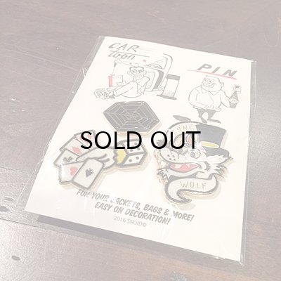 画像1: {SNOID} "CARTOON PIN" #01