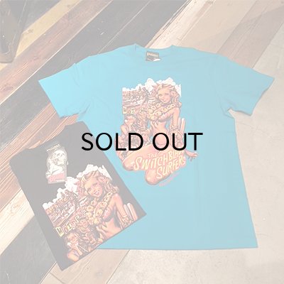 画像1: {EROSTIKA} "THE SWITHBLADE SURFERS" T-SHIRT