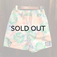 {NO MAD NUMSKULL} ORIGINAL PATTERN SHORT PANTS / "MULTI LOGO"