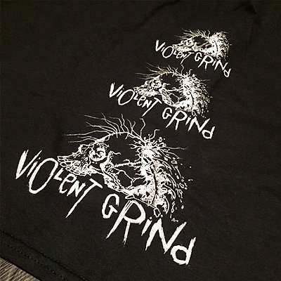 画像2: {VIOLENT GRIND} "HAND PRINT" S/S T-SH