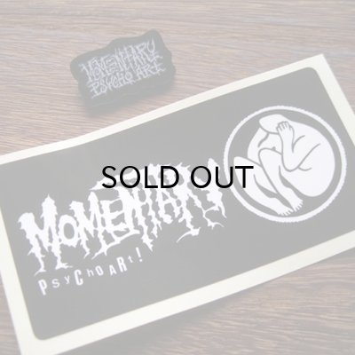 画像3: {MOMENTARY PSYCHO ART} "Momentary Psycho Art" PIN BADGE / Momentary Psycho Art