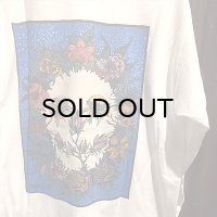 {PARADOX} "Stag skull" L/S T-SHIRTS / WHITE / (M-L-XL)