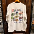 画像3: {PARADOX} "Skull Creatures" L/S T-SHIRTS / WHITE  (3)