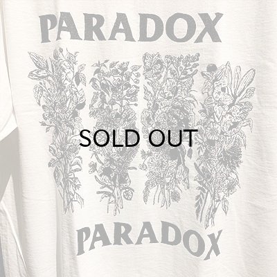 画像1: {PARADOX} "PARADOX FRAG" S/S T-SHIRTS (WHITE)