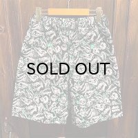 {NO MAD NUMSKULL×PARADOX} ORIGINAL PATTERN SHORT PANTS / "SKULL" 