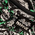 画像2: {PARADOX × NO MAD NUMSKULL} ORIGINAL PATTERN WAIST POUCH / "SKULL" / GREEN (2)