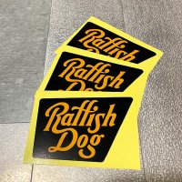 {RAFFISH DOG} "signboard" sticker(3枚set)