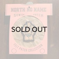 {NORTH NO NAME} FELT PATCH / S / "FACE"