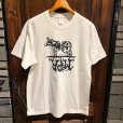 画像2: {MOMENTARY PSYCHO ART} "COW LOGO" S/S T-SHIRTS / WHITE (2)