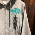 画像1: {MOMENTARY PSYCHO ART} "Cockroach" ZIP-PARKA / ASH GRAY (1)