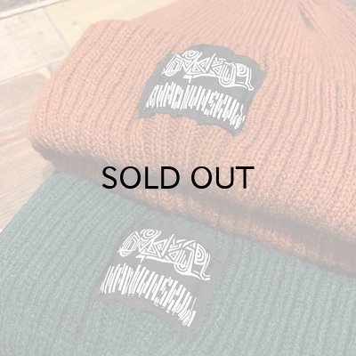 画像2: {NO MAD NUMSKULL} KNIT CAP 2019