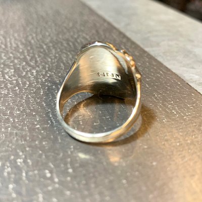 画像3: {NORTH NO NAME} HULA HEAD RING / SILVER